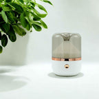 Difuzor Aromatic Urban Alb & Bronz - USB - Schimbare Culori