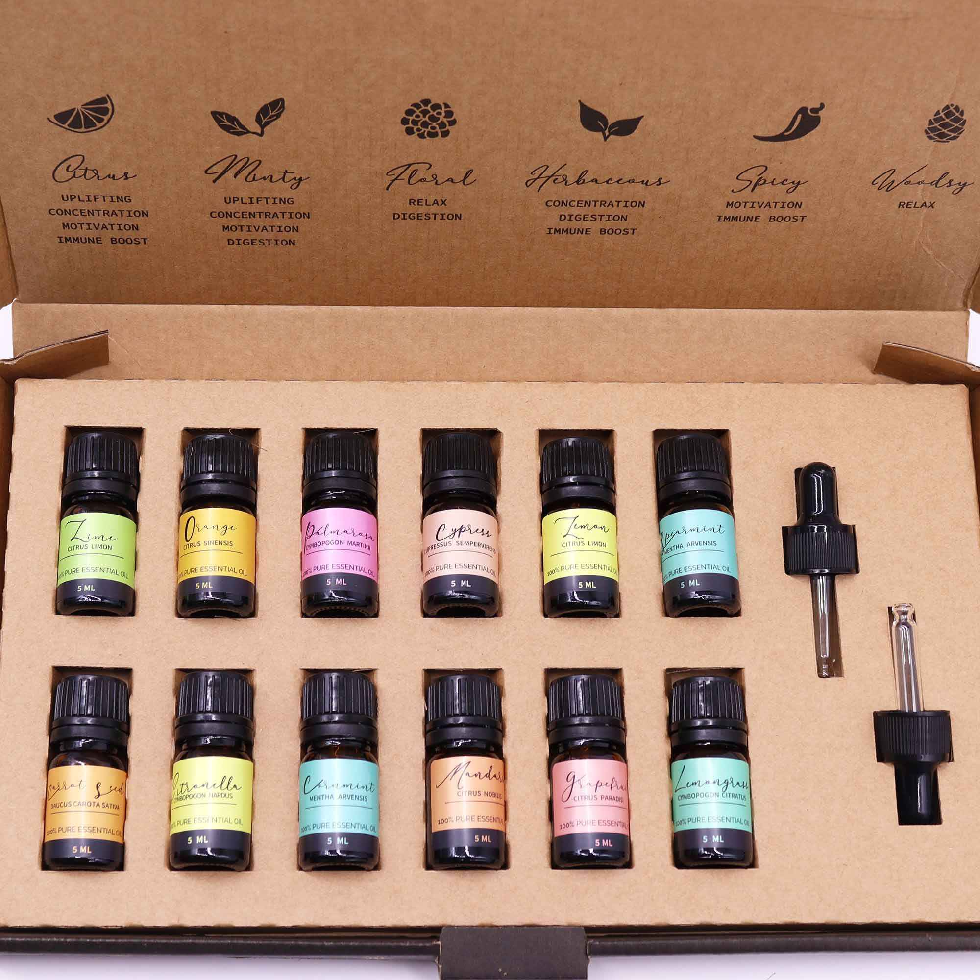 Set Uleiuri Esentiale Aromaterapie - Vara