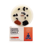 Lumanare cu Cristale Chakra - Chakra Radacina