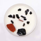 Lumanare cu Cristale Chakra - Chakra Radacina