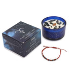 Lumanare Zodiac cu Cristale si Bratara - Berbec