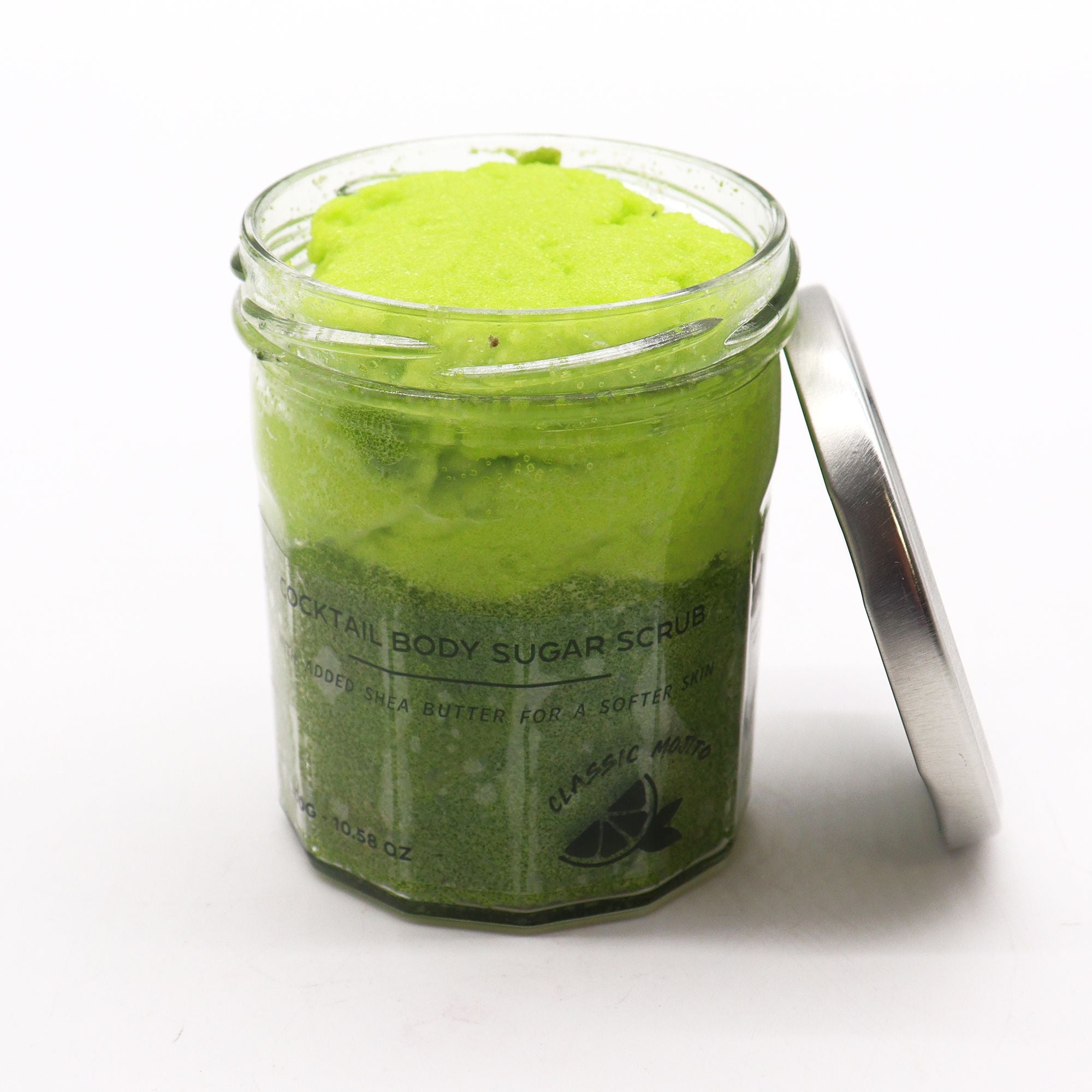Prospățime de Cocktail în Rutina Ta – Scrub Corporal Mojito 300g amazio