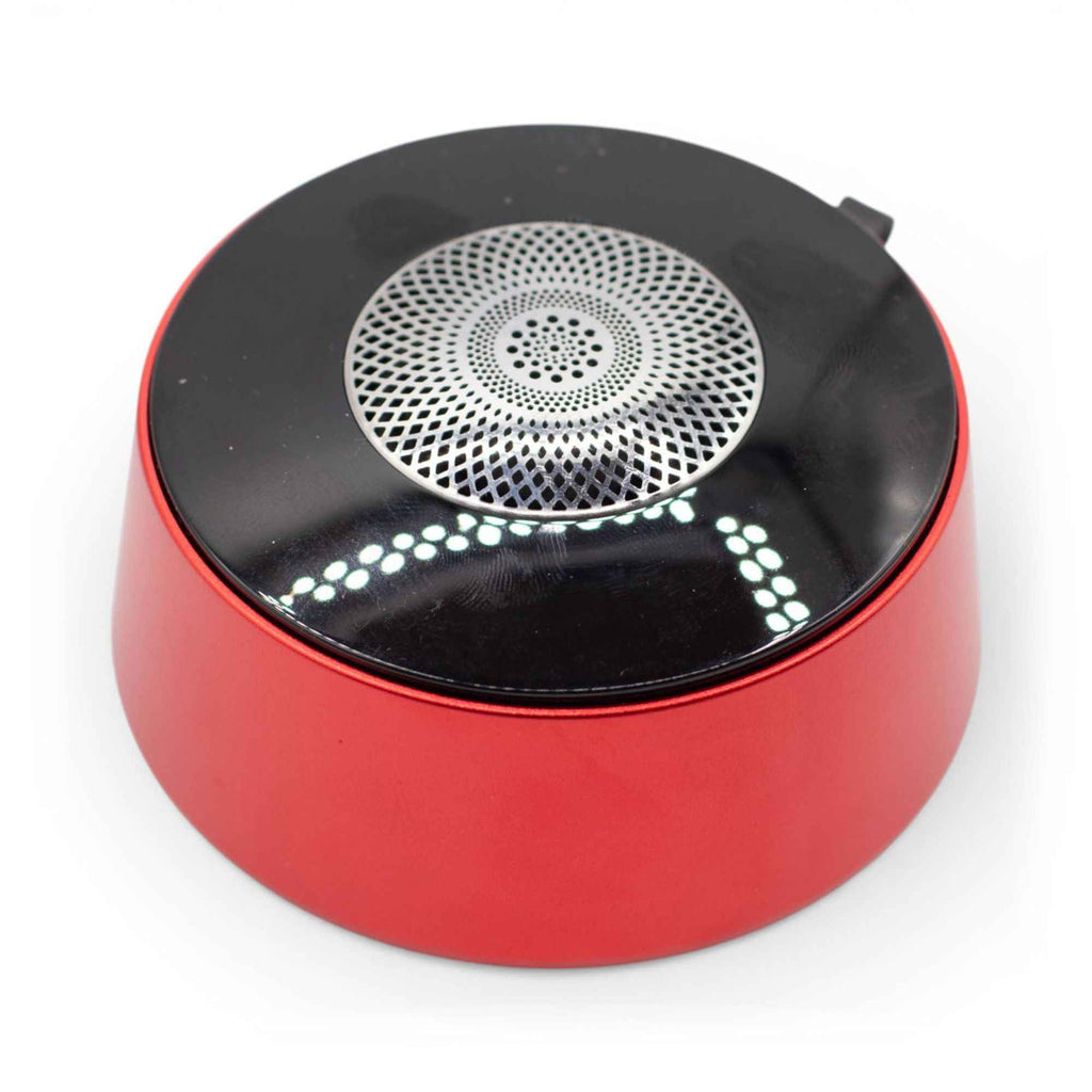 Mini Boxă Bluetooth cu Efect Luminos Mandala - Roșu