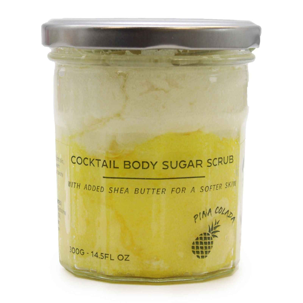 Scrub Corporal cu Zahăr Parfumat - Piña Colada 300g
