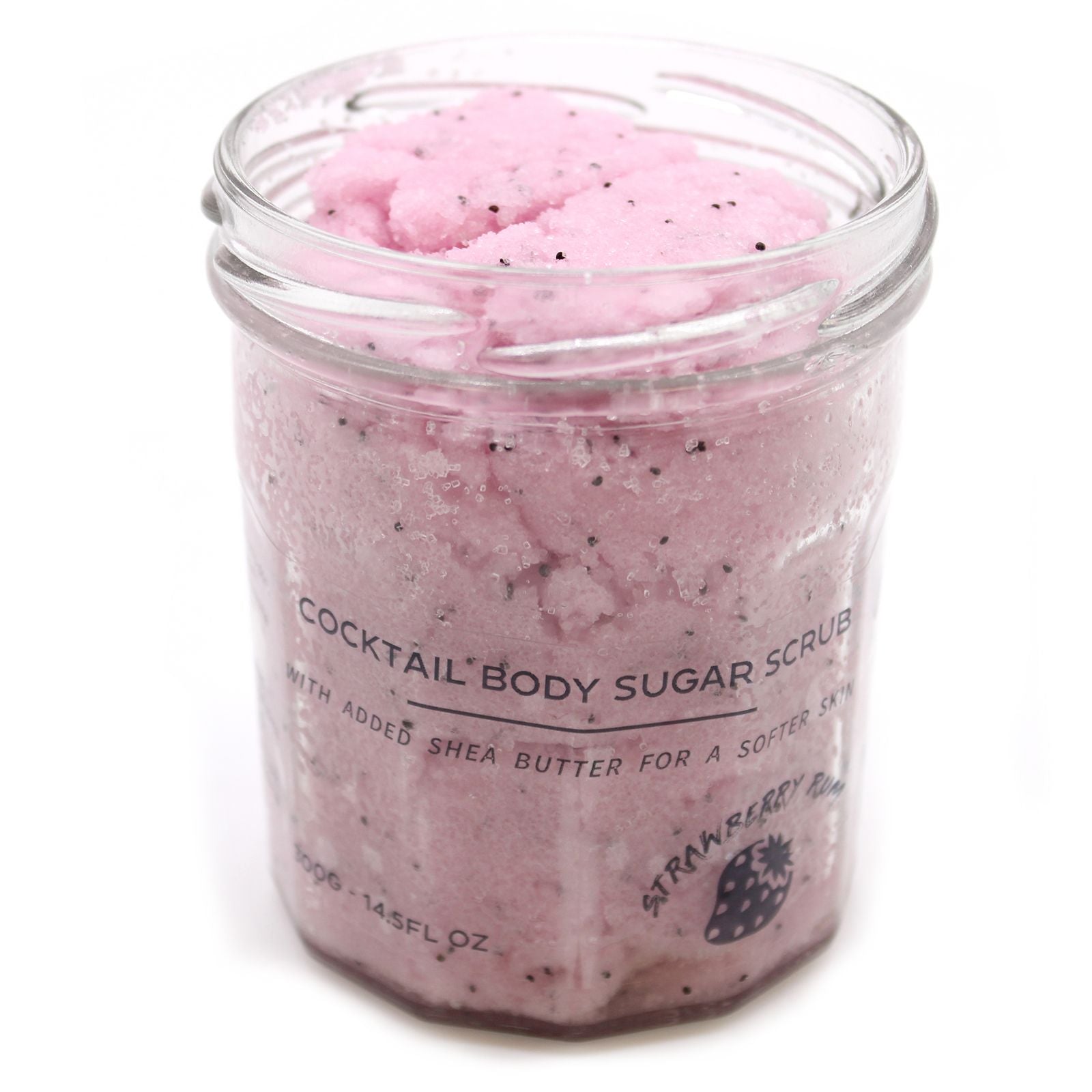 Dulce și Intens – Scrub Corporal Strawberry Rum 300g amazio