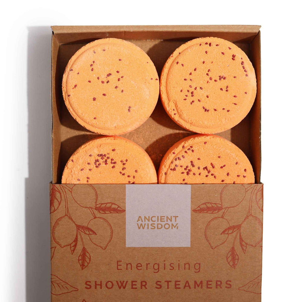 Zen Shower Steamers - Quartet Wellness - Energizare (Portocaliu)