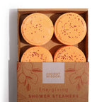 Zen Shower Steamers - Quartet Wellness - Energizare (Portocaliu)