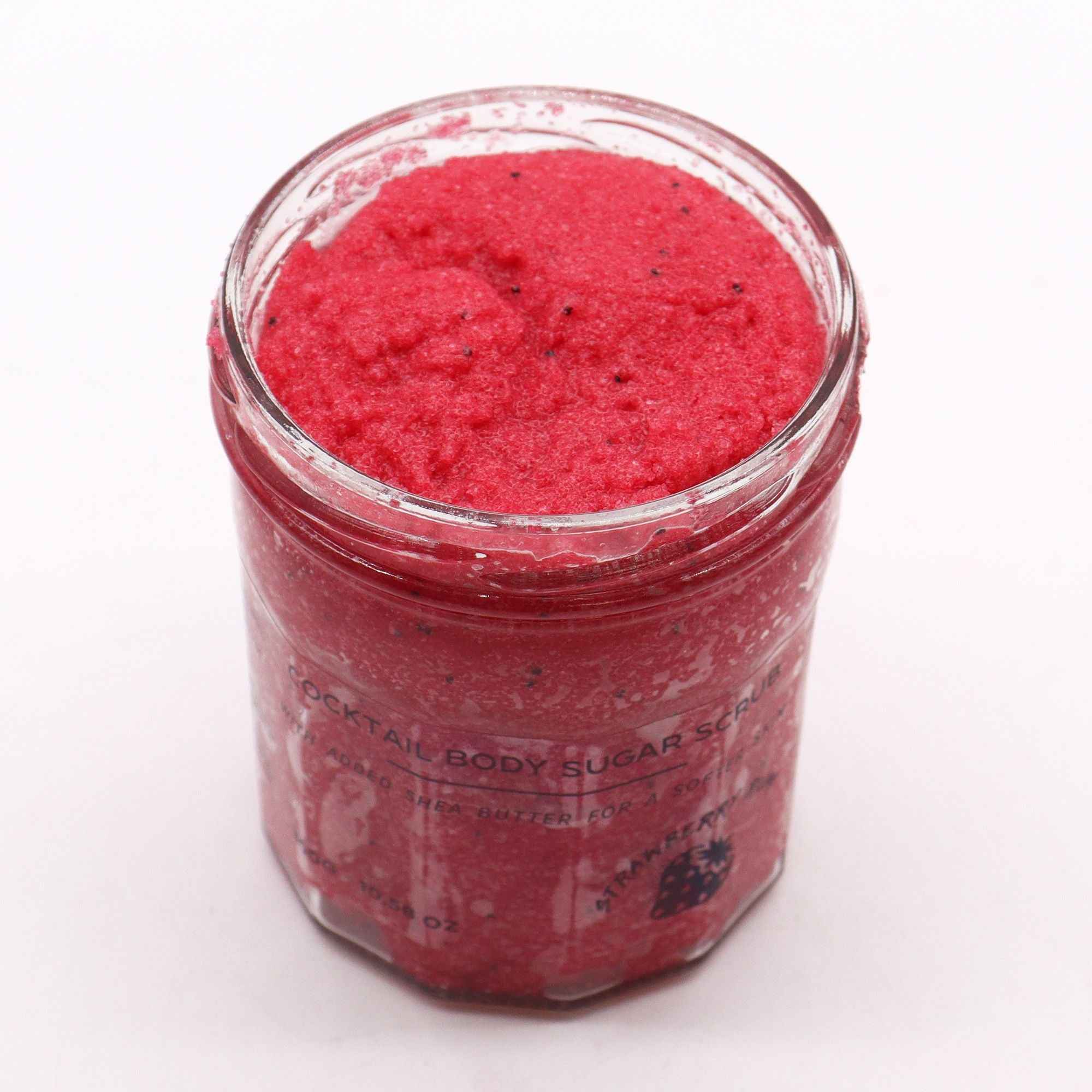 Scrub Corporal cu Zahăr Parfumat - Strawberry Rum 300g