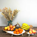Set Bolțuri din Frunză de Cocos - Alb Spălat (3 buc.)