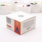Lumanare cu Cristale Chakra - Chakra Radacina