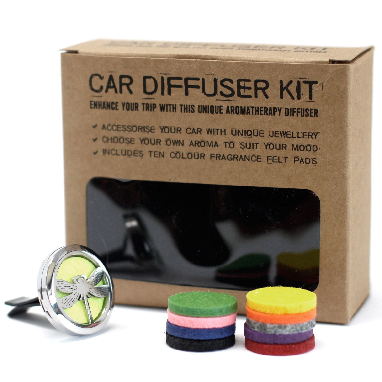 Kit Difuzor Auto – Ulei Esențial | Libelulă amazio