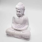 Lampă Meditație Buddha Lavandă Crăpată - Suport Oval