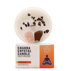 Lumanare cu Cristale Chakra - Chakra Sacra