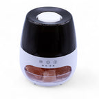 Difuzor Aromaterapie USB | Salt Stone – Efect Flacără, Alb amazio