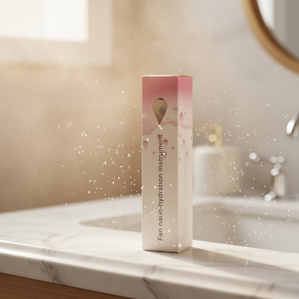 Pink Nano Mist Face Fan &  Spray - USB chargable AW Dropship Europe
