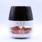 Difuzor Aroma cu Efect de Flacara Salt Stone - Alb USB - Schimbare Culori si Timer