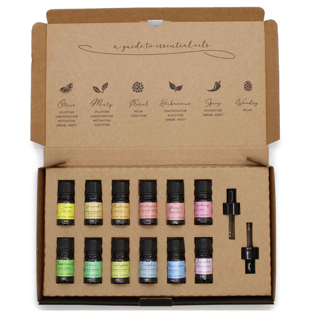 Set Uleiuri Esentiale Aromaterapie - Starter Pack