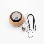 Mini Boxă Bluetooth din Lemn cu Efect Mandala