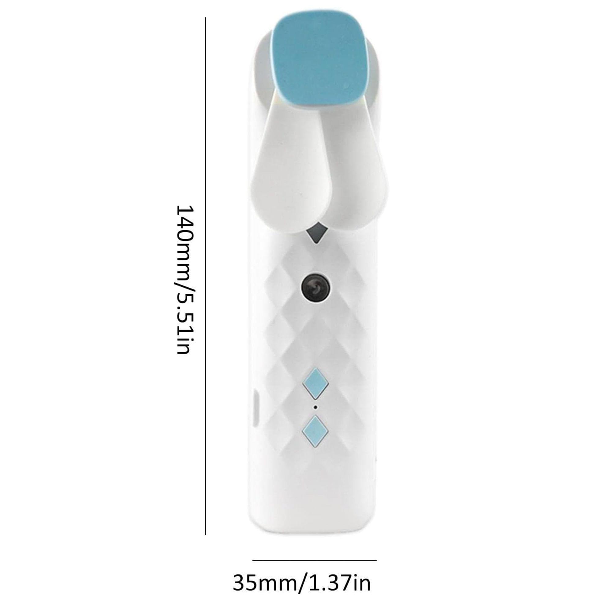 Ventilator & Spray Facial | Nano Mist – Alb, USB amazio