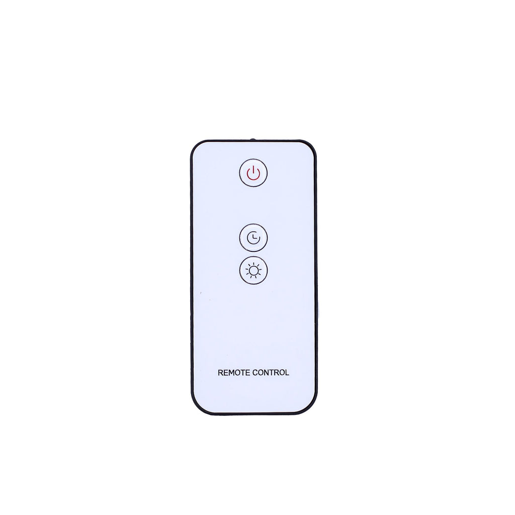 Difuzor Aromaterapie USB | Salt Stone – Efect Flacără, Alb amazio
