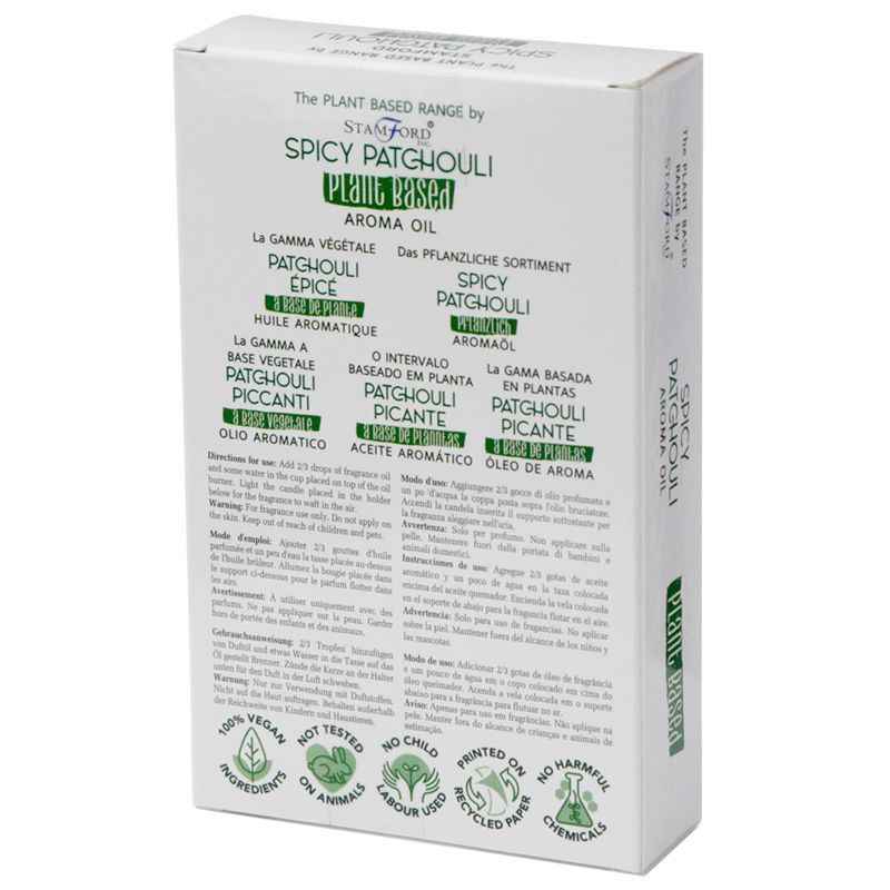 Ulei aromatic pe bază de plante - Patchouli Condimentat