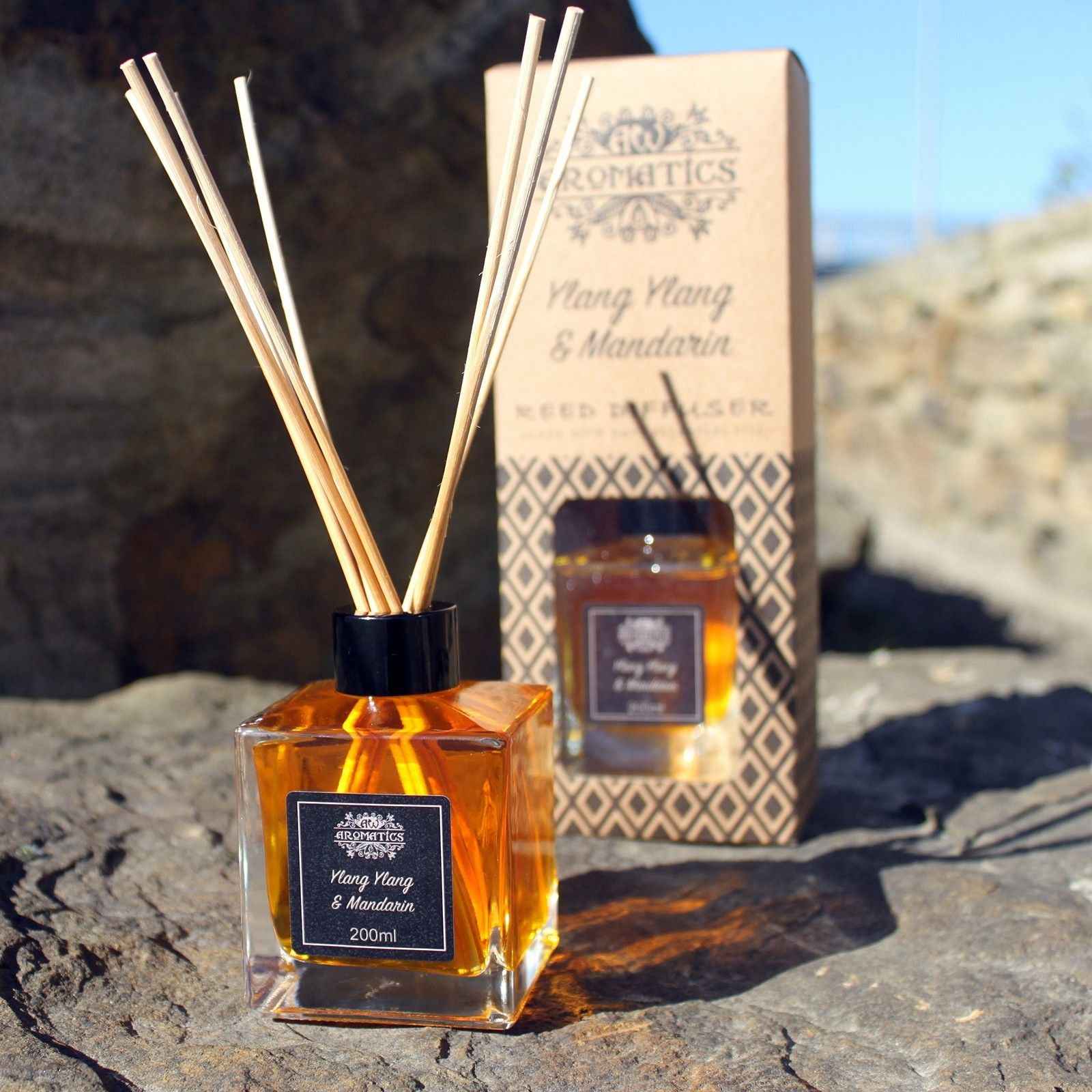 Difuzor cu Bețișoare din Ulei Esențial de Patchouli 200ml
