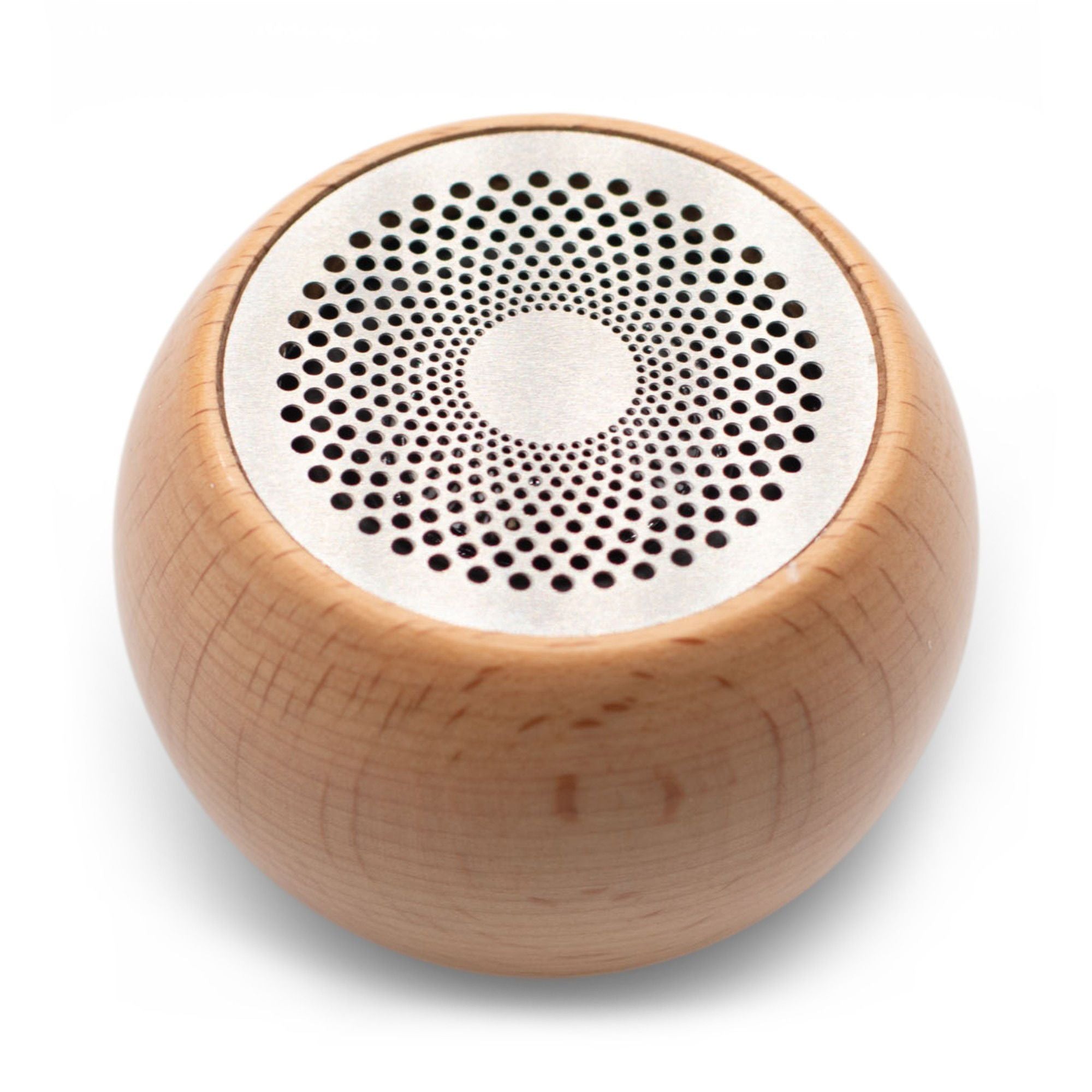Muzică în Orice Moment – Mini Boxă Bluetooth Mandala Lemn amazio