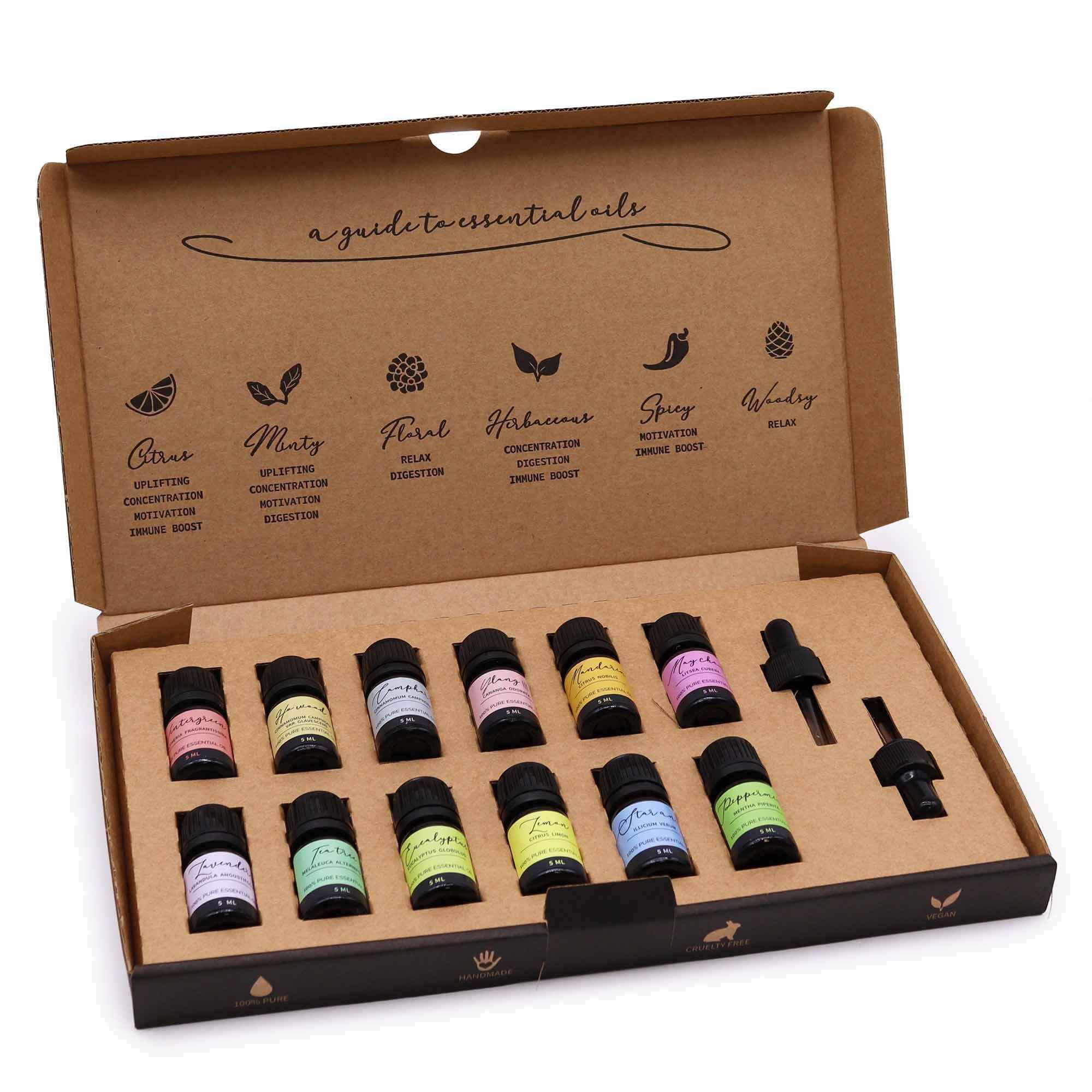 Set Uleiuri Esentiale Aromaterapie - Starter Pack