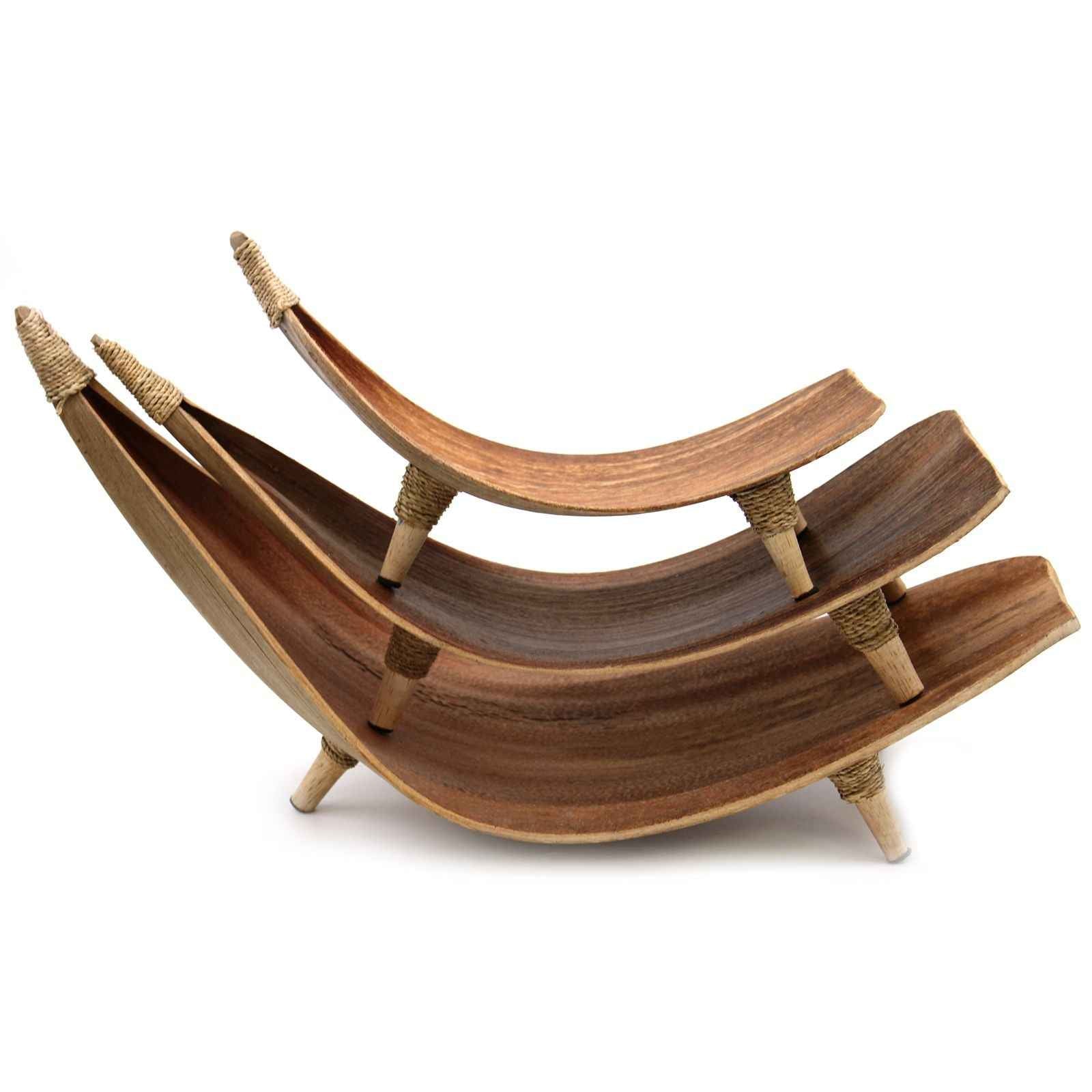 Set Bolțuri din Frunză de Cocos - Natural (3 buc.)