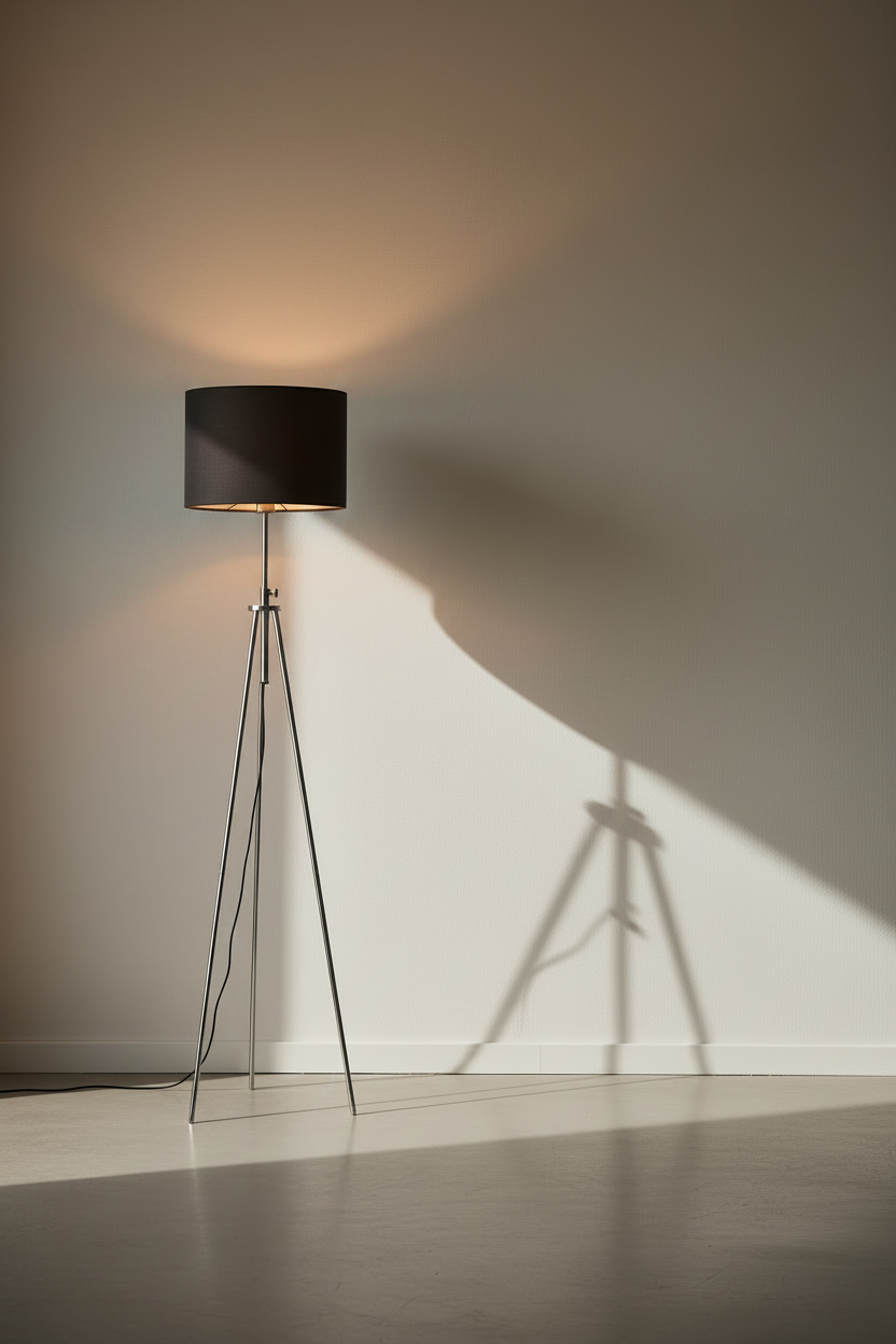 GARDETTE Lampă de podea pe trepied