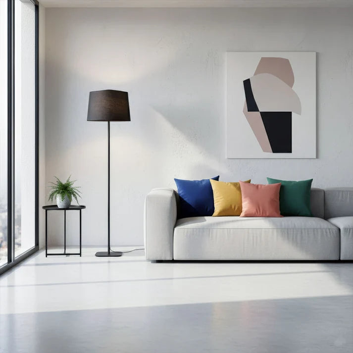 PERTH Lampă de podea textil